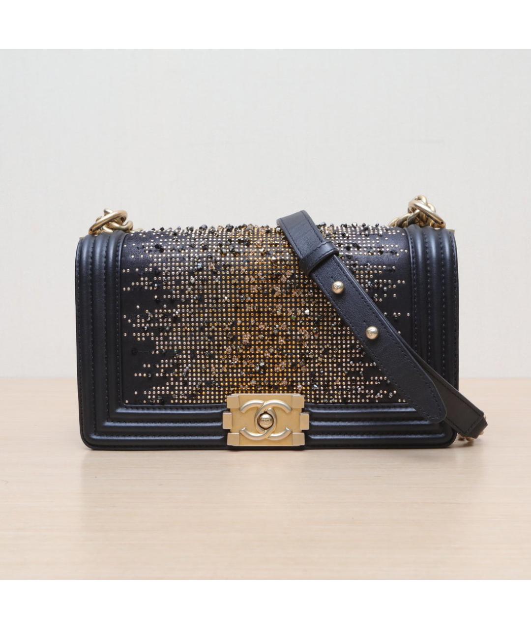 CHANEL Коричневая кожаная сумка через плечо, фото 3