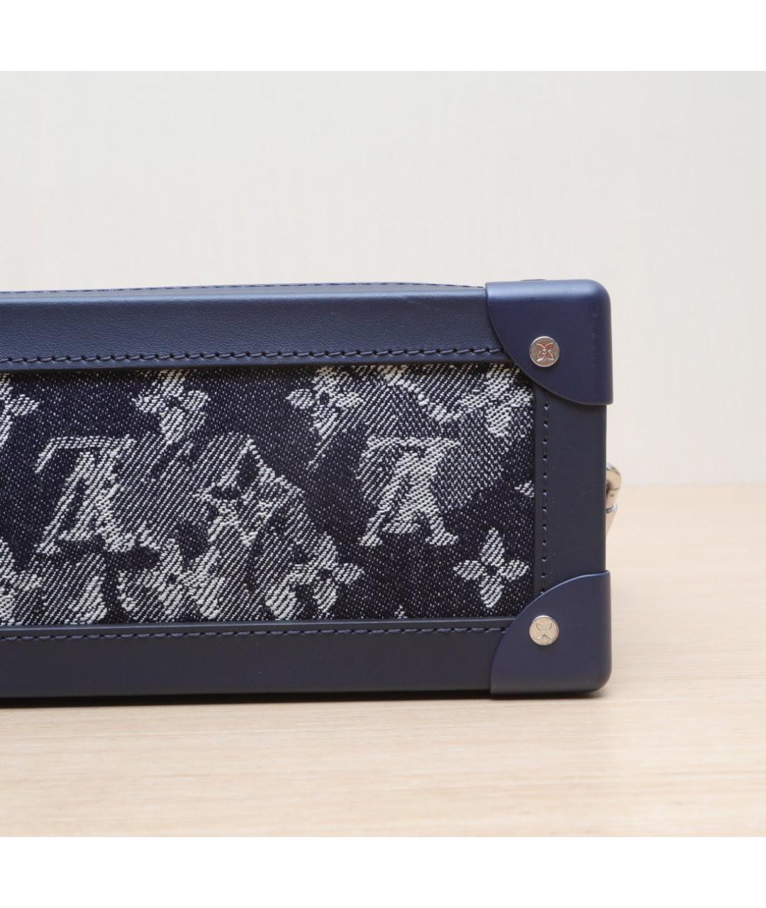 LOUIS VUITTON Темно-синяя сумка через плечо, фото 9