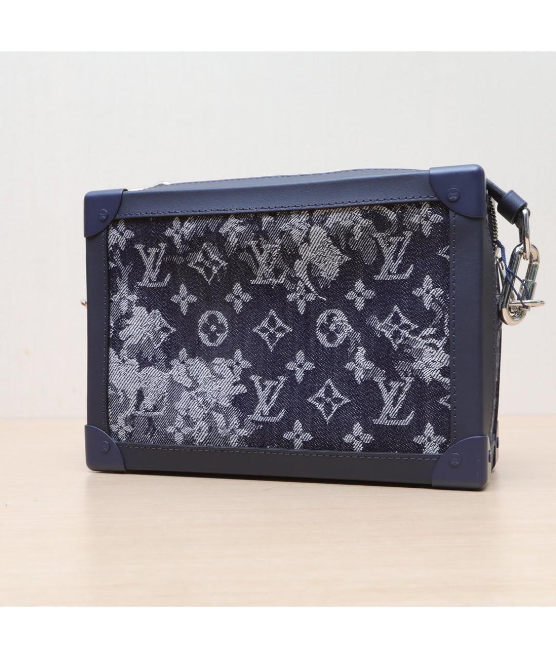 LOUIS VUITTON Темно-синяя сумка через плечо, фото 4