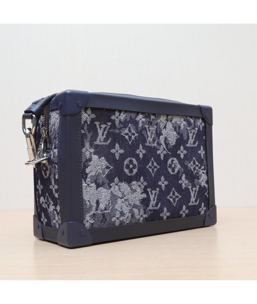 LOUIS VUITTON Темно-синяя сумка через плечо, фото 6