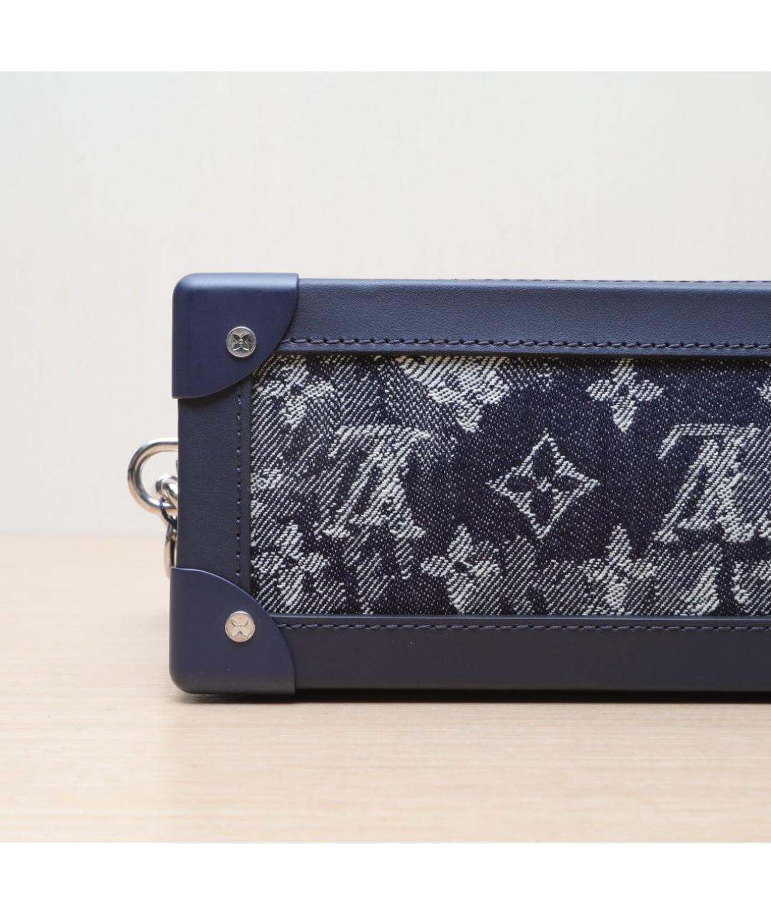 LOUIS VUITTON Темно-синяя сумка через плечо, фото 8