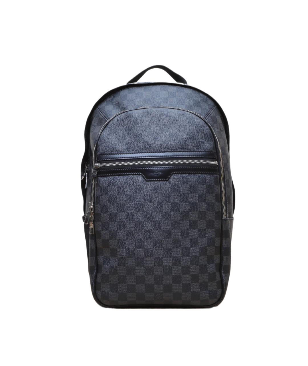 LOUIS VUITTON Черный кожаный рюкзак, фото 1
