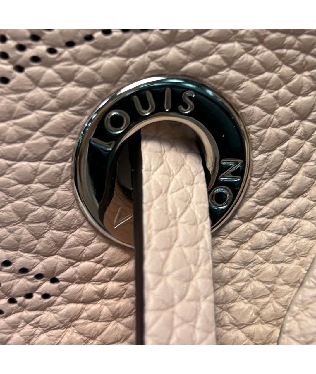 LOUIS VUITTON Розовая кожаная сумка через плечо, фото 3