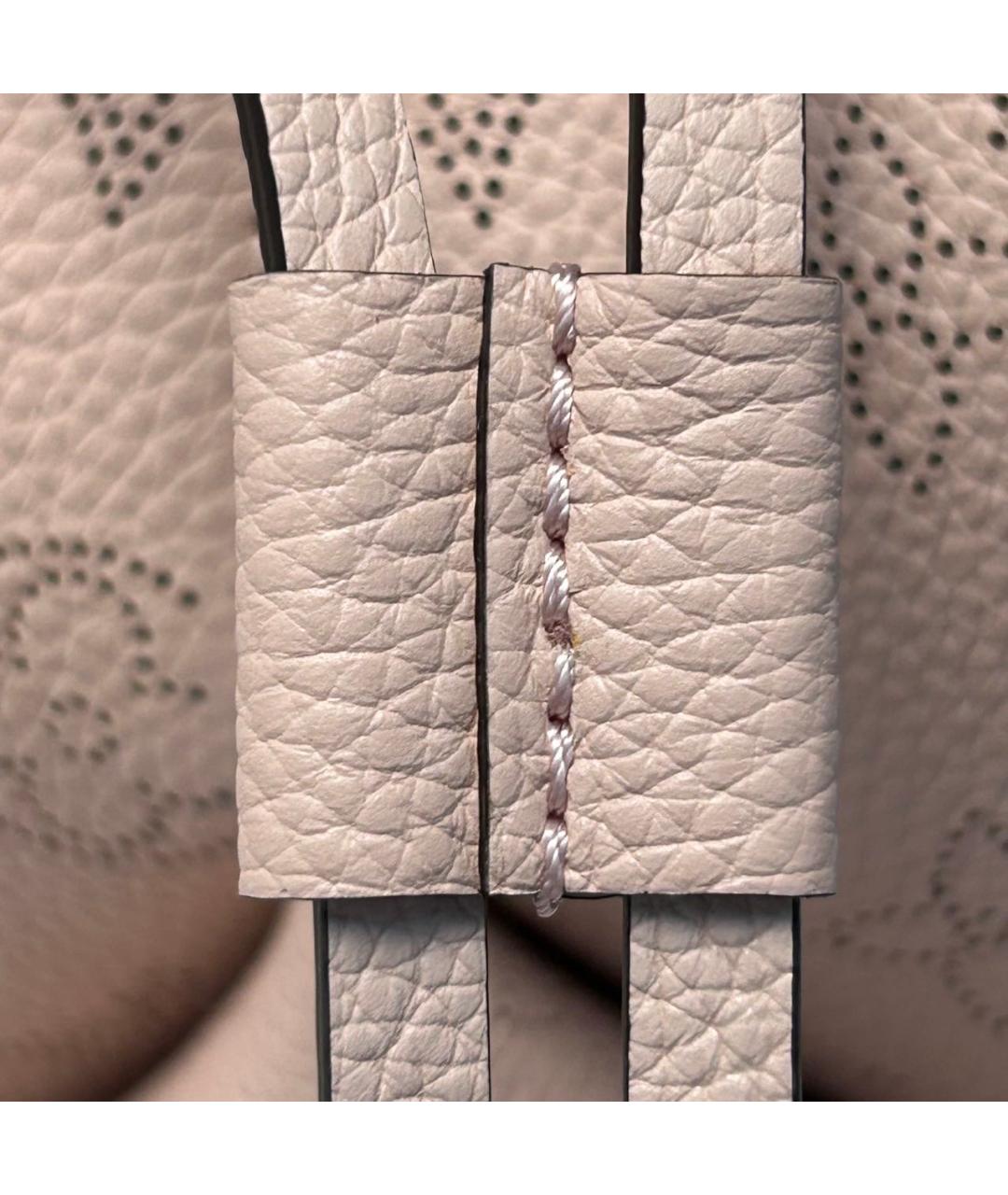 LOUIS VUITTON Розовая кожаная сумка через плечо, фото 4