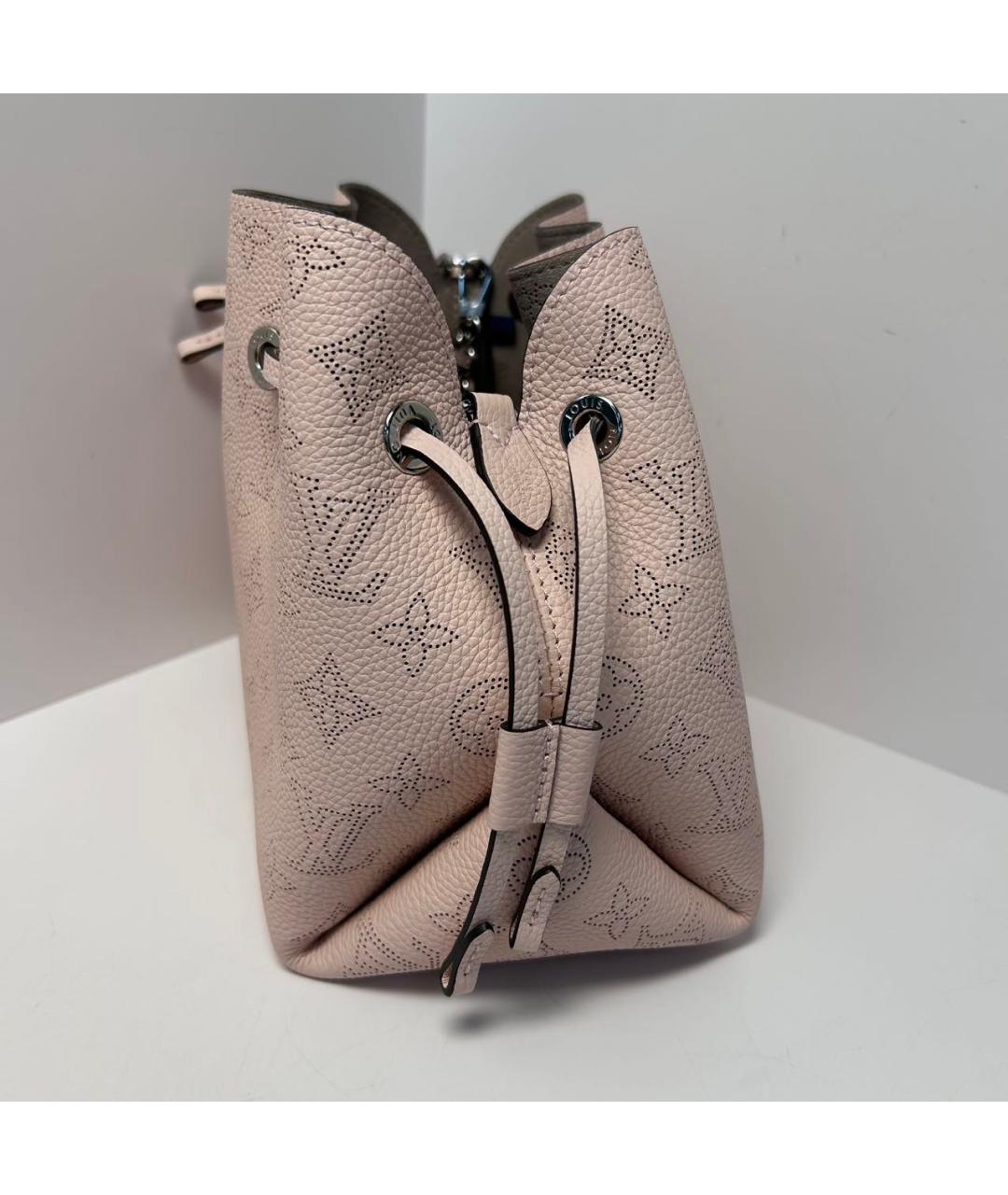LOUIS VUITTON Розовая кожаная сумка через плечо, фото 2