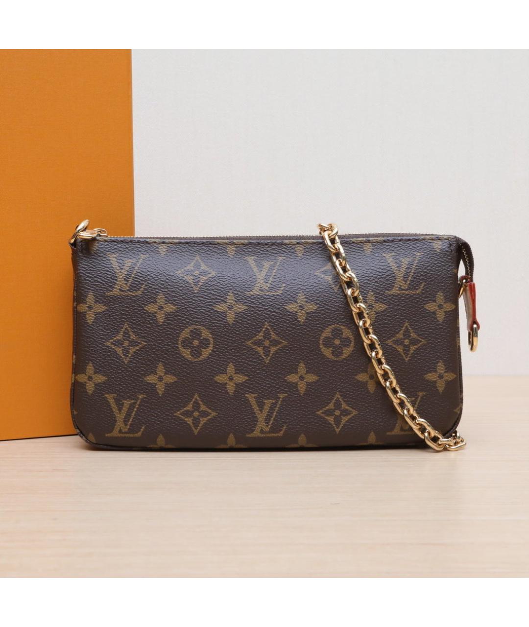 LOUIS VUITTON Коричневая сумка через плечо, фото 2