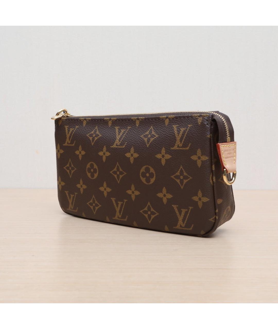 LOUIS VUITTON Коричневая сумка через плечо, фото 4