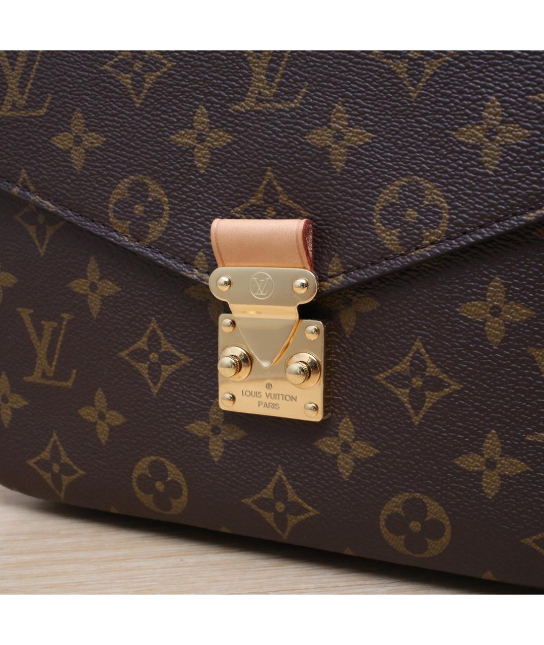 LOUIS VUITTON Коричневая сумка через плечо, фото 8