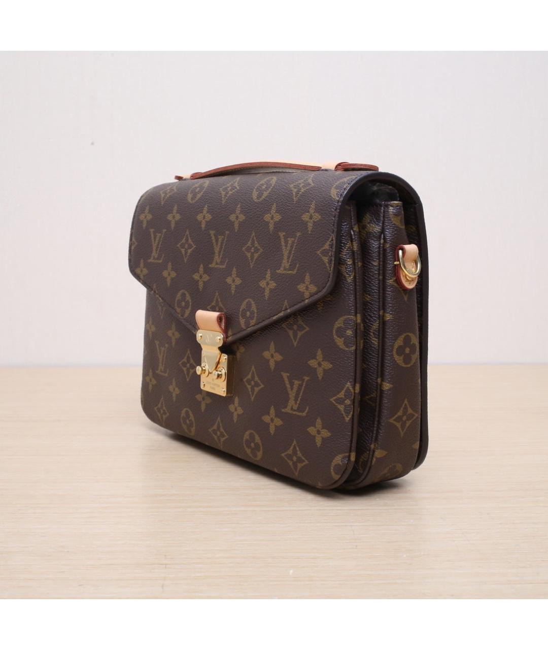 LOUIS VUITTON Коричневая сумка через плечо, фото 4