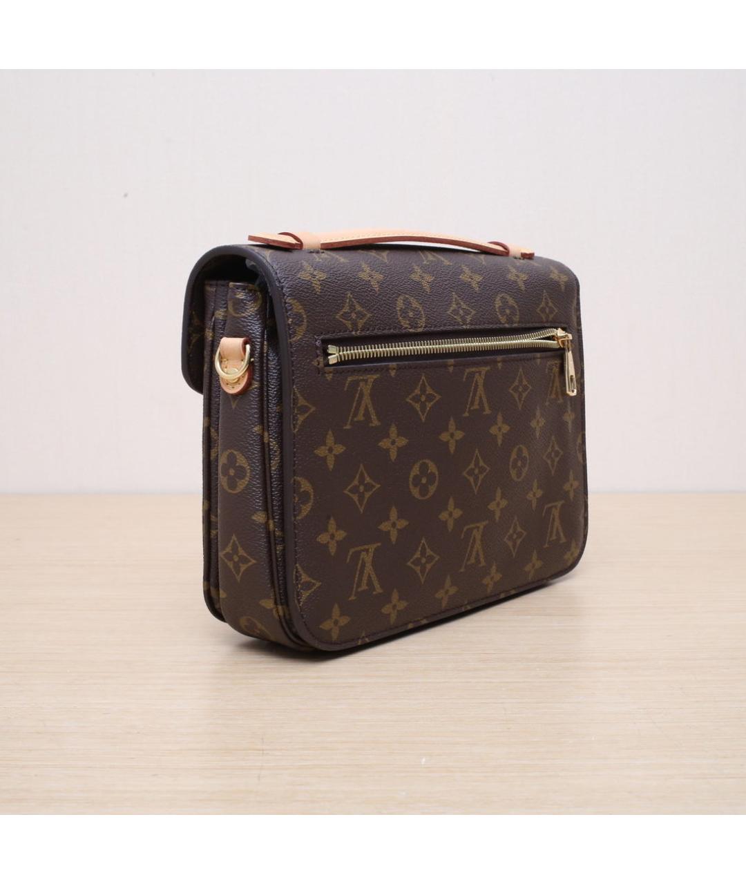 LOUIS VUITTON Коричневая сумка через плечо, фото 6