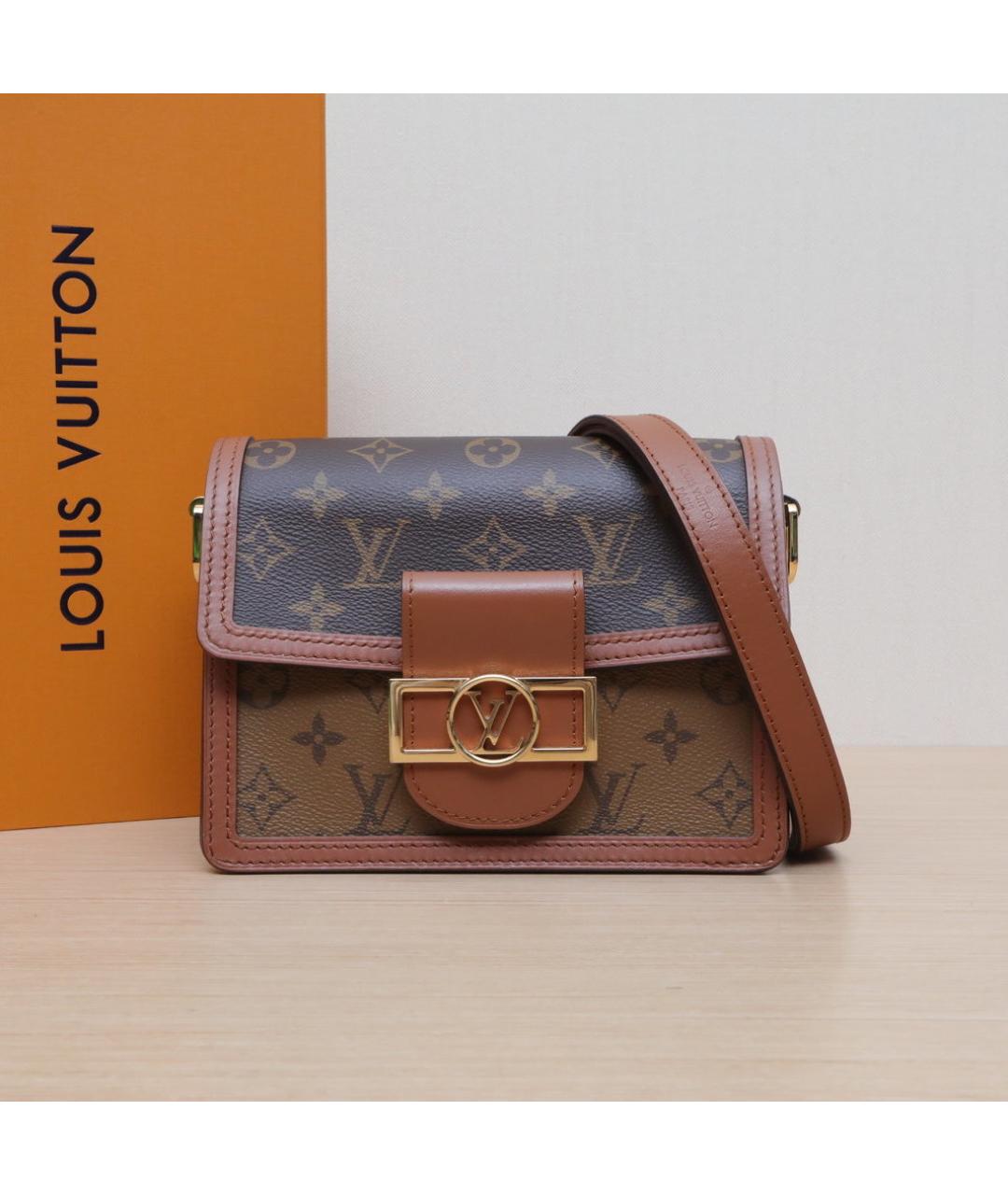 LOUIS VUITTON Коричневая сумка через плечо, фото 2