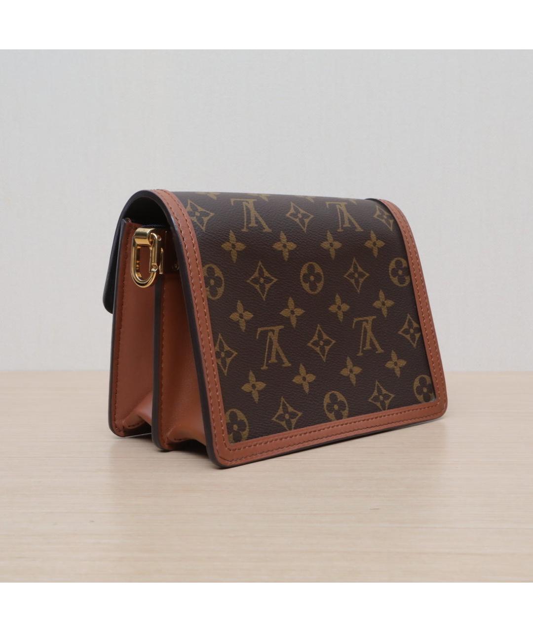 LOUIS VUITTON Коричневая сумка через плечо, фото 6