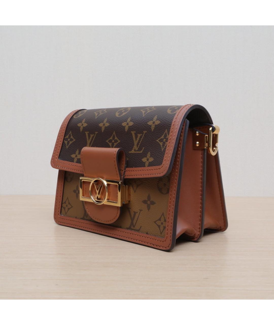 LOUIS VUITTON Коричневая сумка через плечо, фото 4