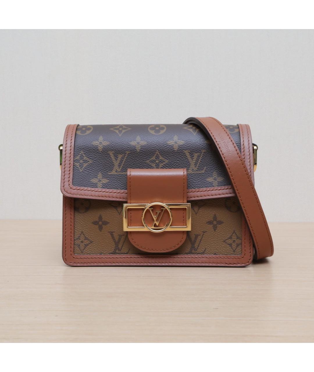 LOUIS VUITTON Коричневая сумка через плечо, фото 3