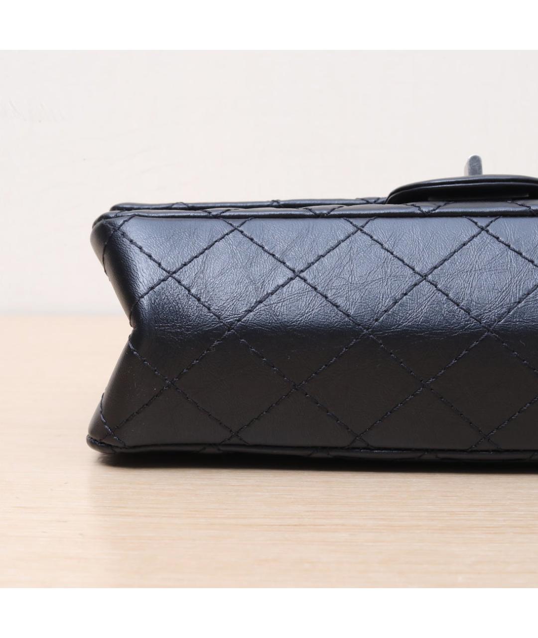 CHANEL Черная кожаная сумка через плечо, фото 9