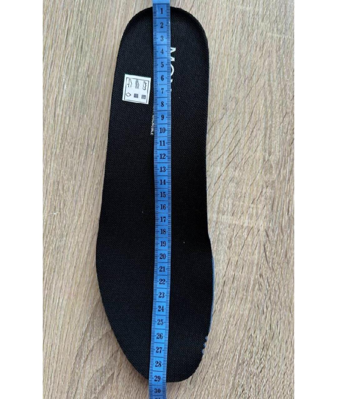 MONCLER GRENOBLE Черные высокие ботинки, фото 7