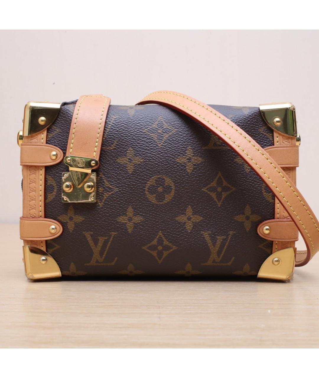 LOUIS VUITTON Коричневая сумка через плечо, фото 3
