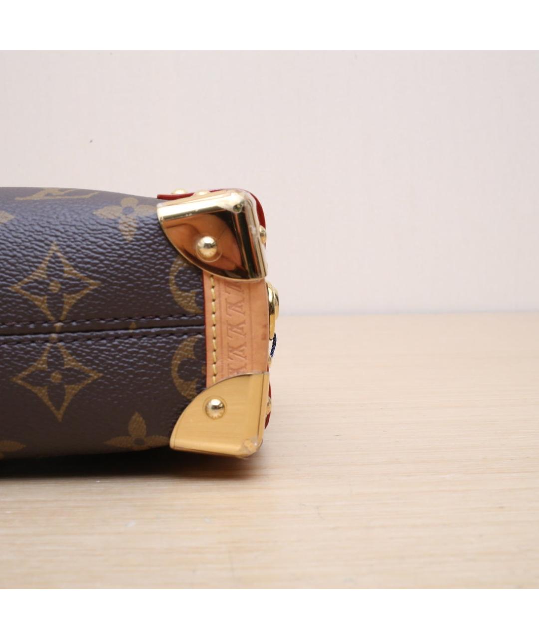 LOUIS VUITTON Коричневая сумка через плечо, фото 9