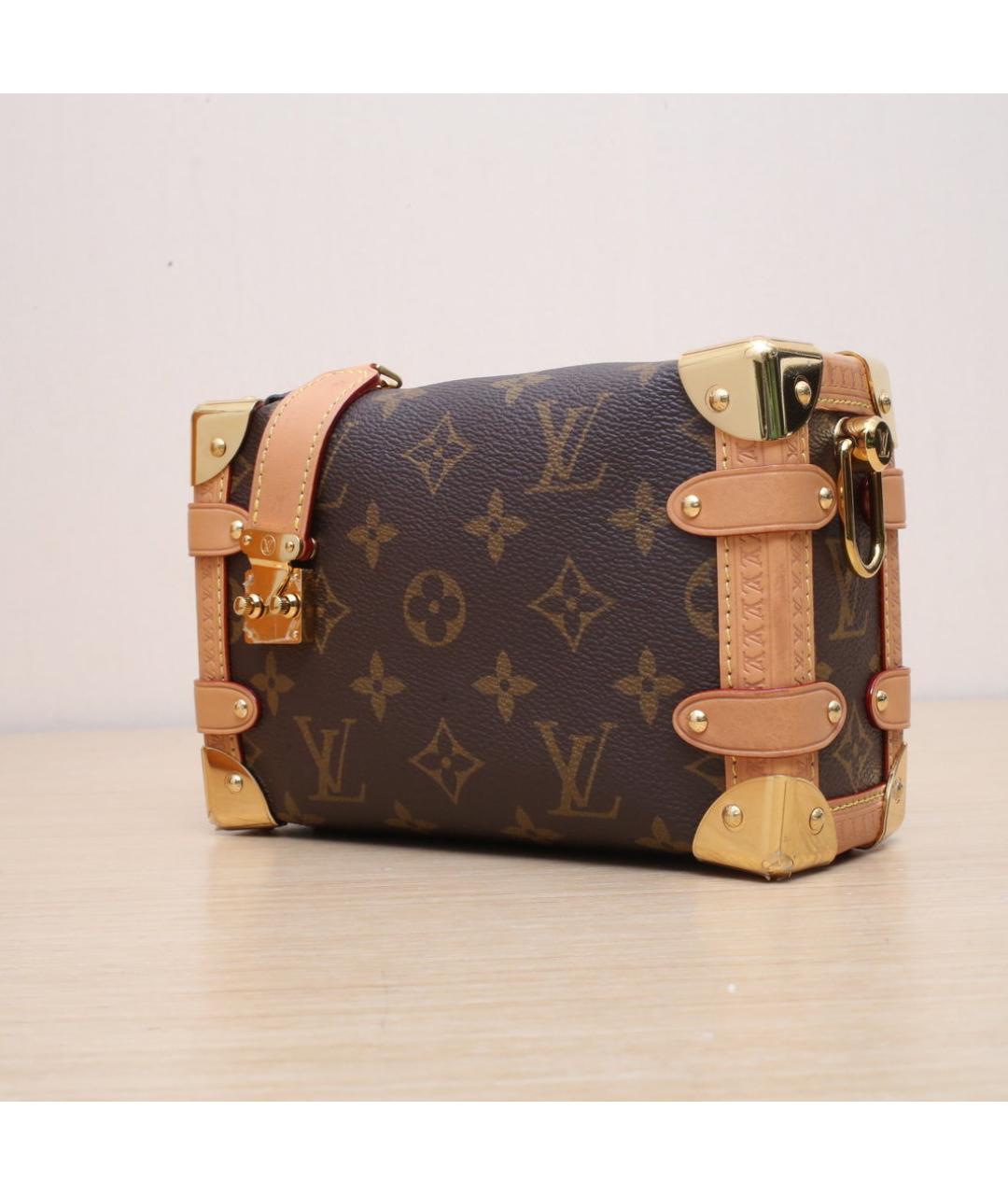 LOUIS VUITTON Коричневая сумка через плечо, фото 4