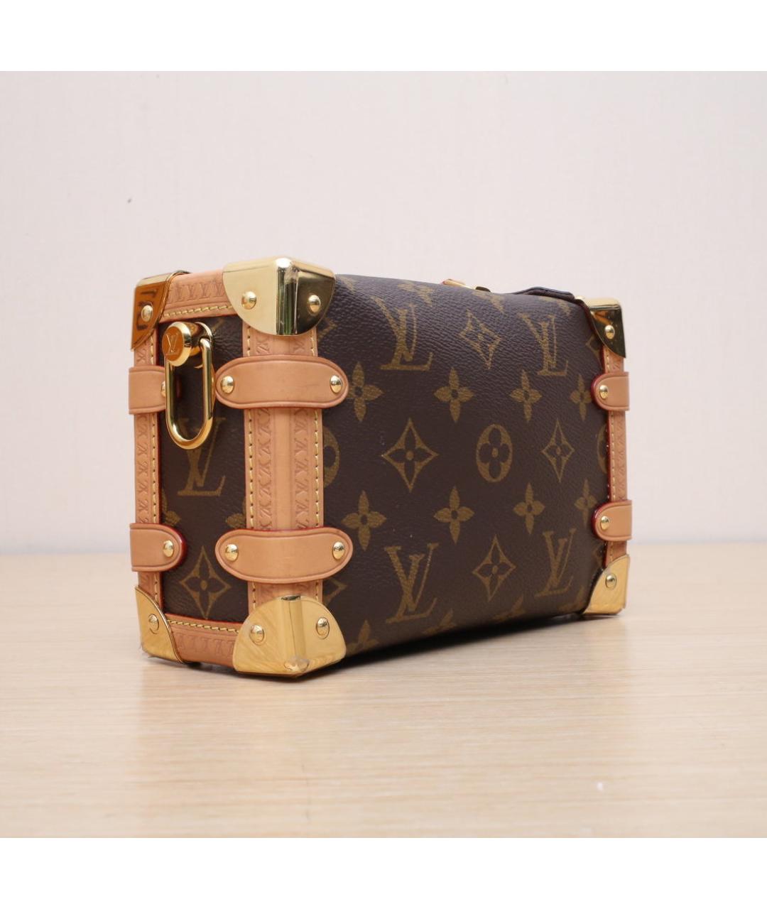 LOUIS VUITTON Коричневая сумка через плечо, фото 6