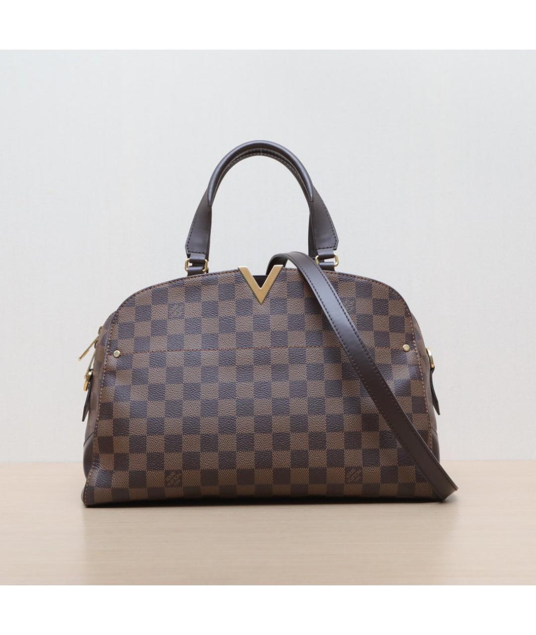 LOUIS VUITTON Коричневая сумка через плечо, фото 3
