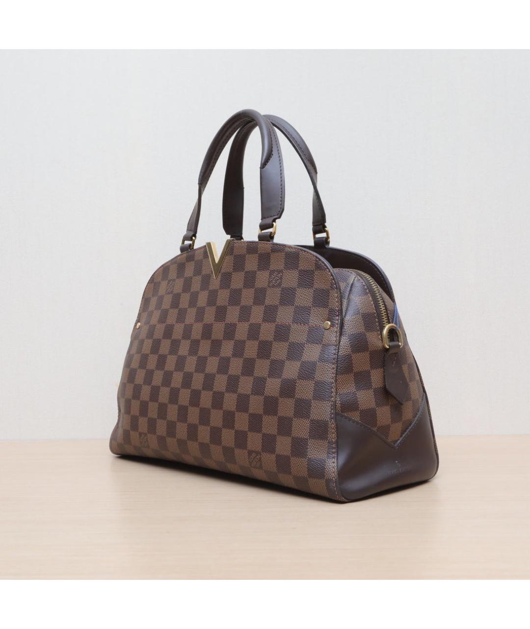 LOUIS VUITTON Коричневая сумка через плечо, фото 4