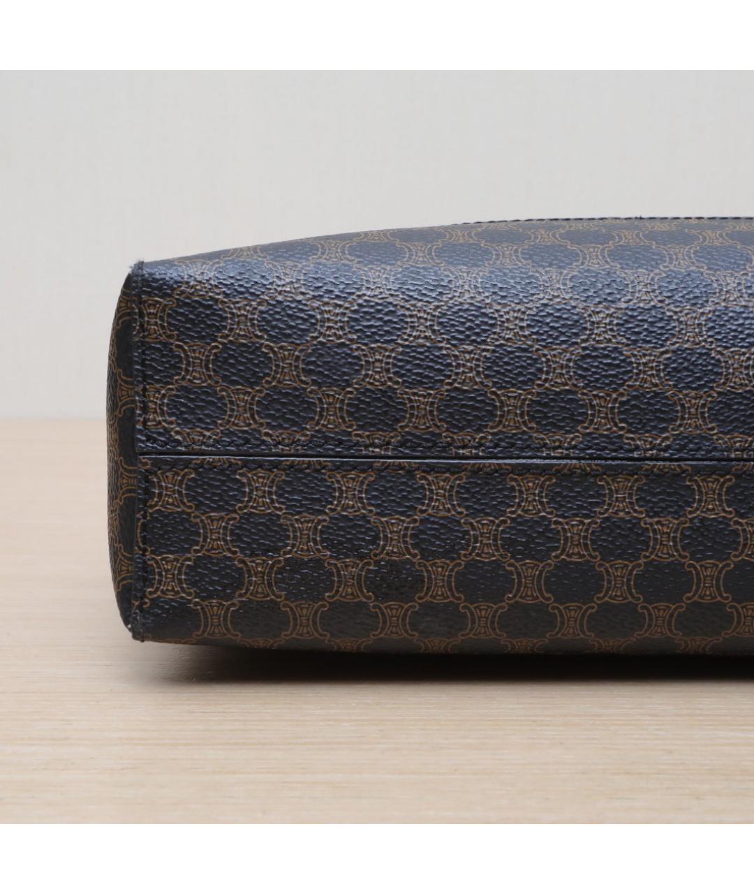 CELINE Коричневая сумка через плечо, фото 9