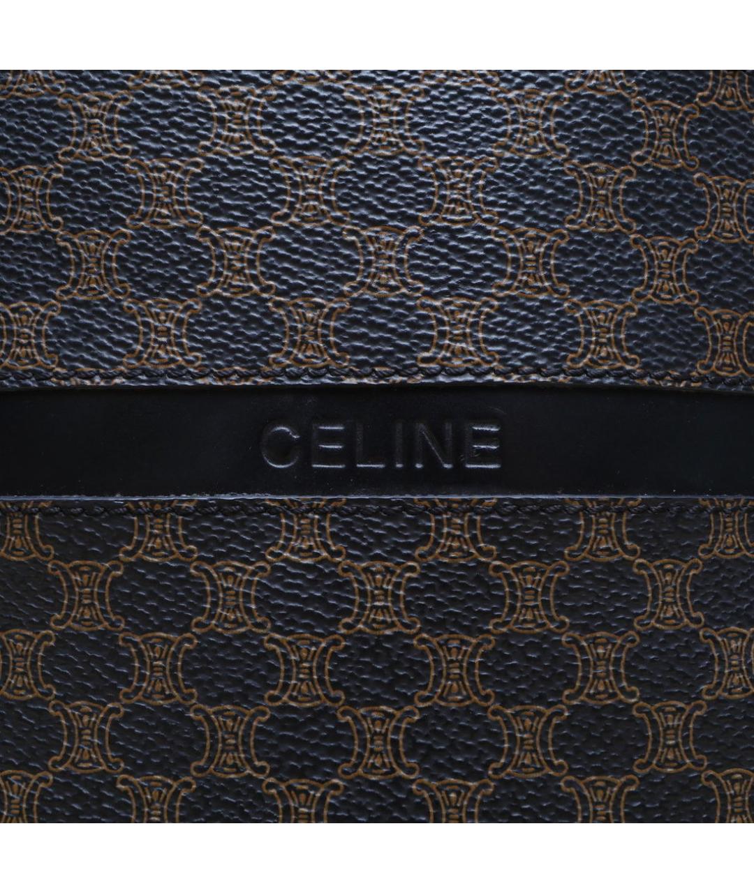 CELINE Коричневая сумка через плечо, фото 8