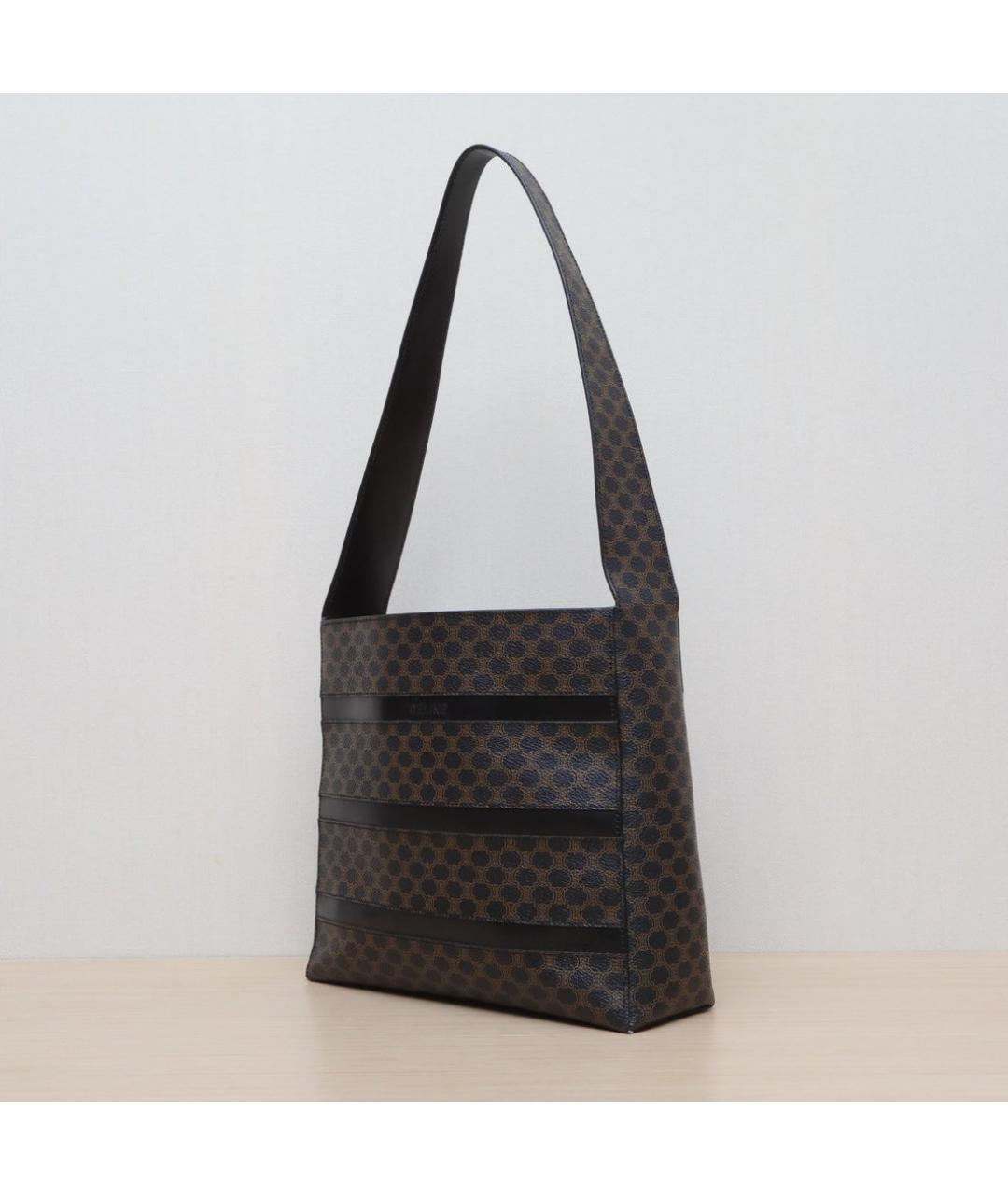 CELINE Коричневая сумка через плечо, фото 4