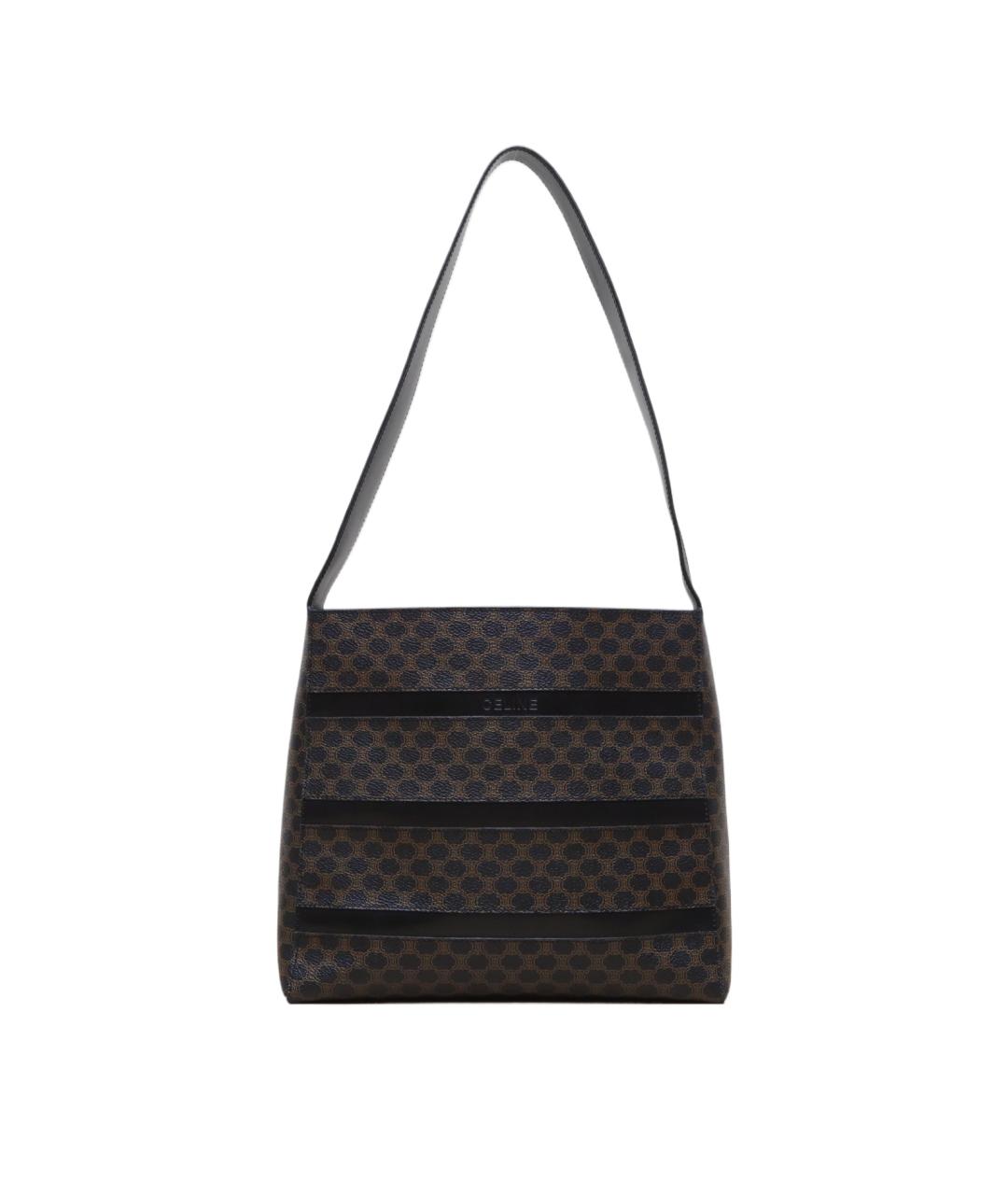 CELINE Коричневая сумка через плечо, фото 1