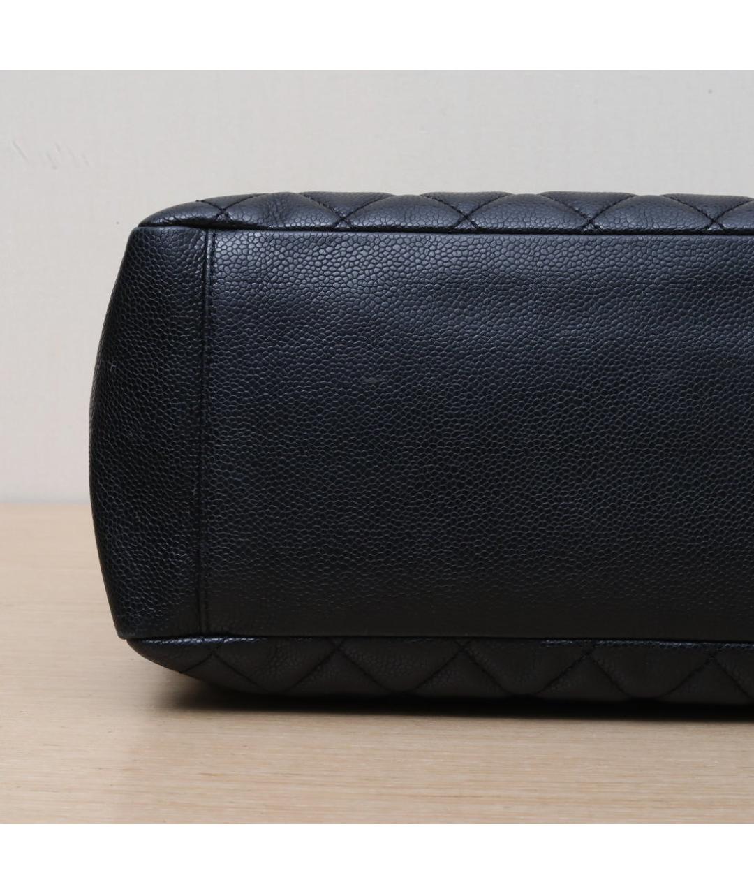 CHANEL Черная кожаная сумка через плечо, фото 9