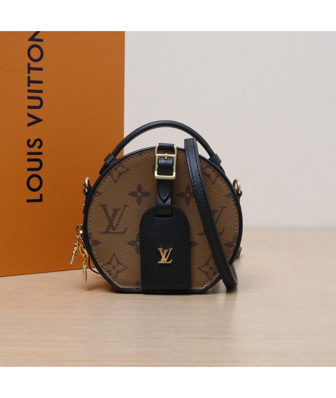LOUIS VUITTON Коричневая сумка через плечо, фото 2