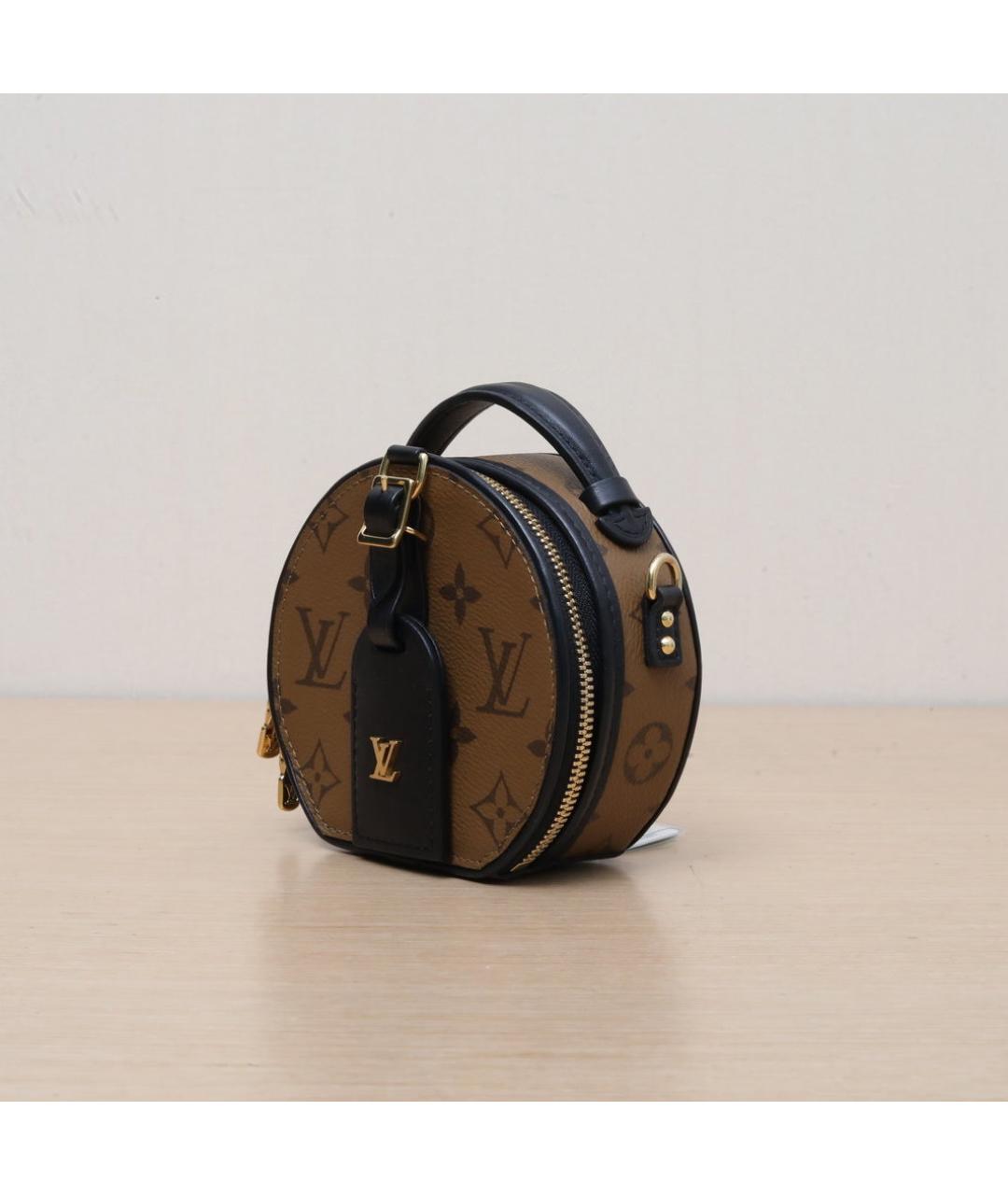 LOUIS VUITTON Коричневая сумка через плечо, фото 4