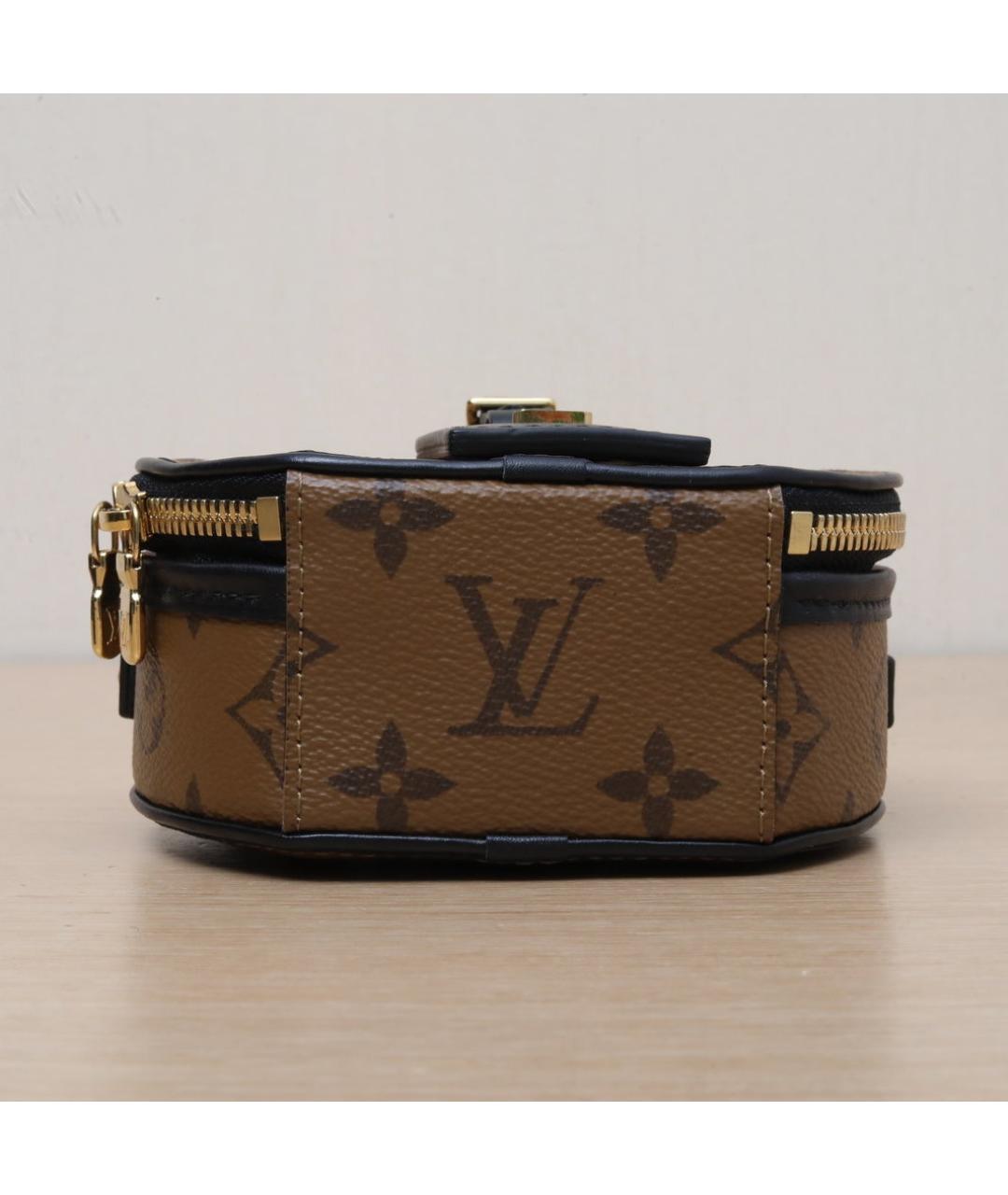 LOUIS VUITTON Коричневая сумка через плечо, фото 9