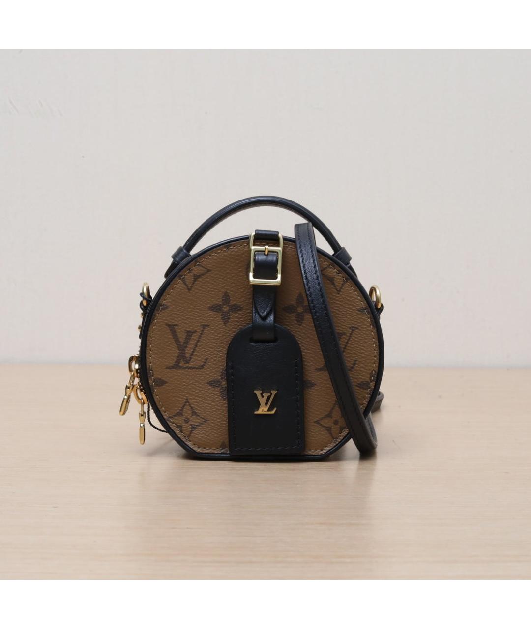 LOUIS VUITTON Коричневая сумка через плечо, фото 3