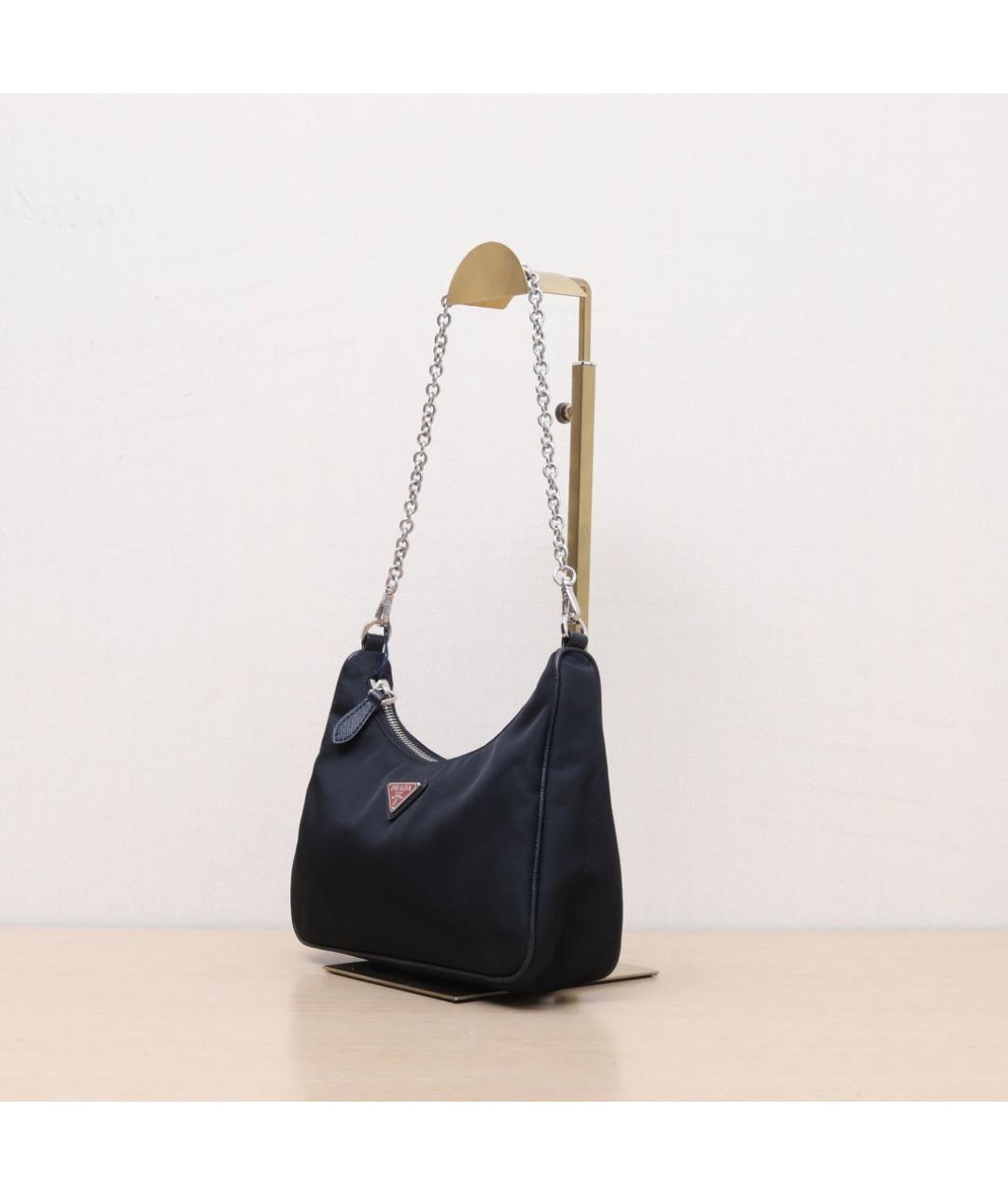 PRADA Черная сумка через плечо, фото 4