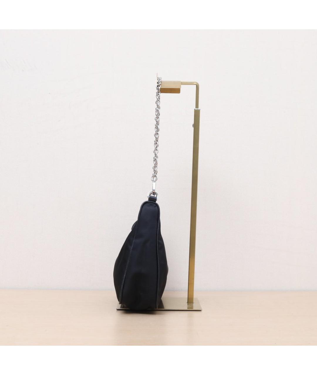 PRADA Черная сумка через плечо, фото 5