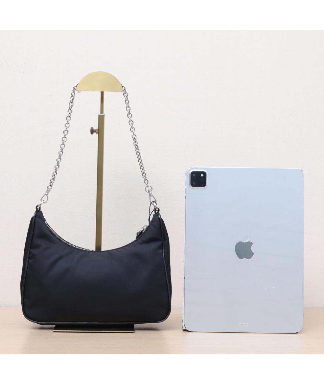 PRADA Черная сумка через плечо, фото 7