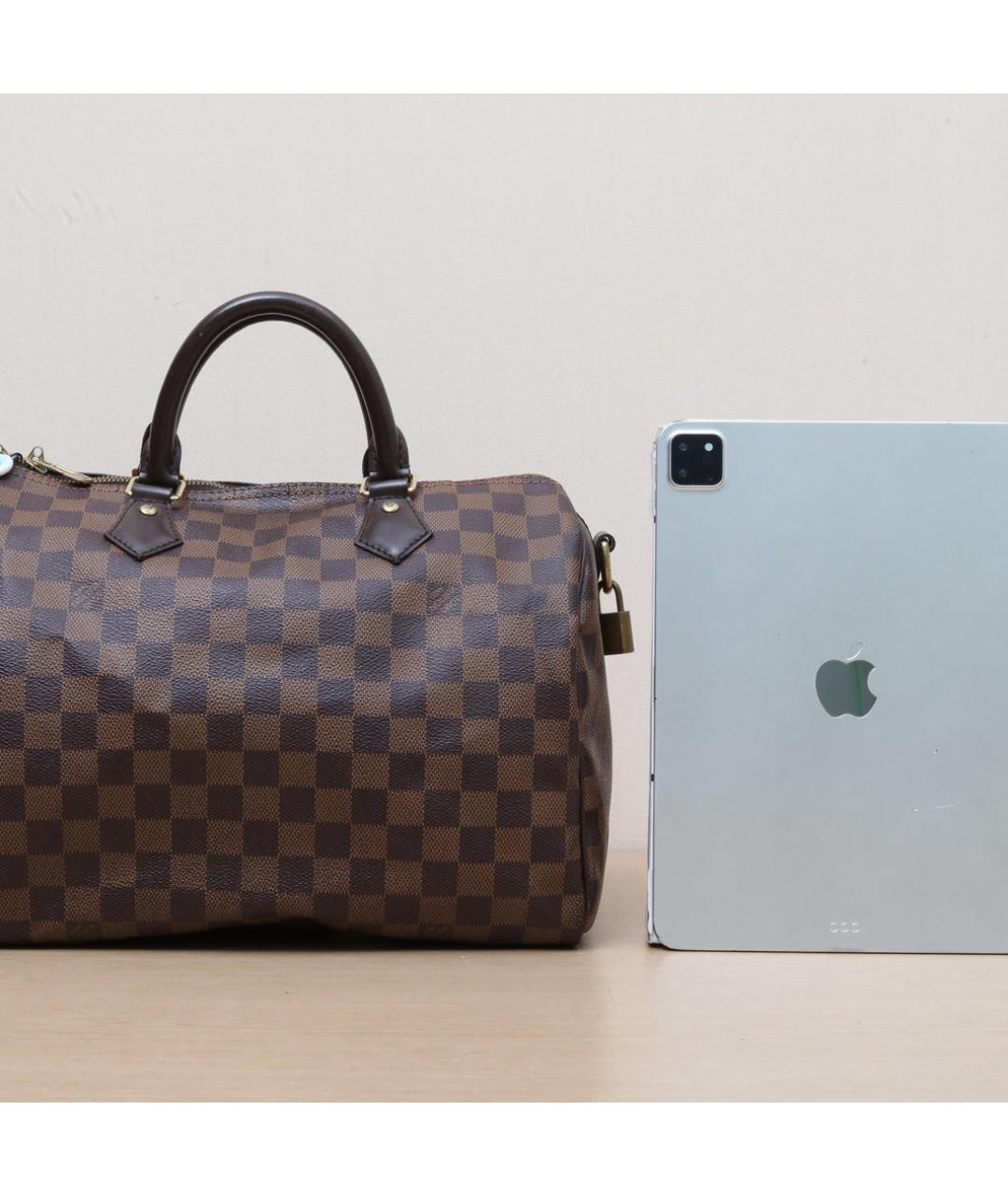 LOUIS VUITTON Коричневая сумка через плечо, фото 7