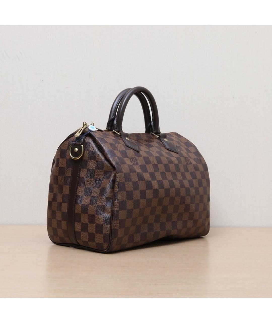 LOUIS VUITTON Коричневая сумка через плечо, фото 6