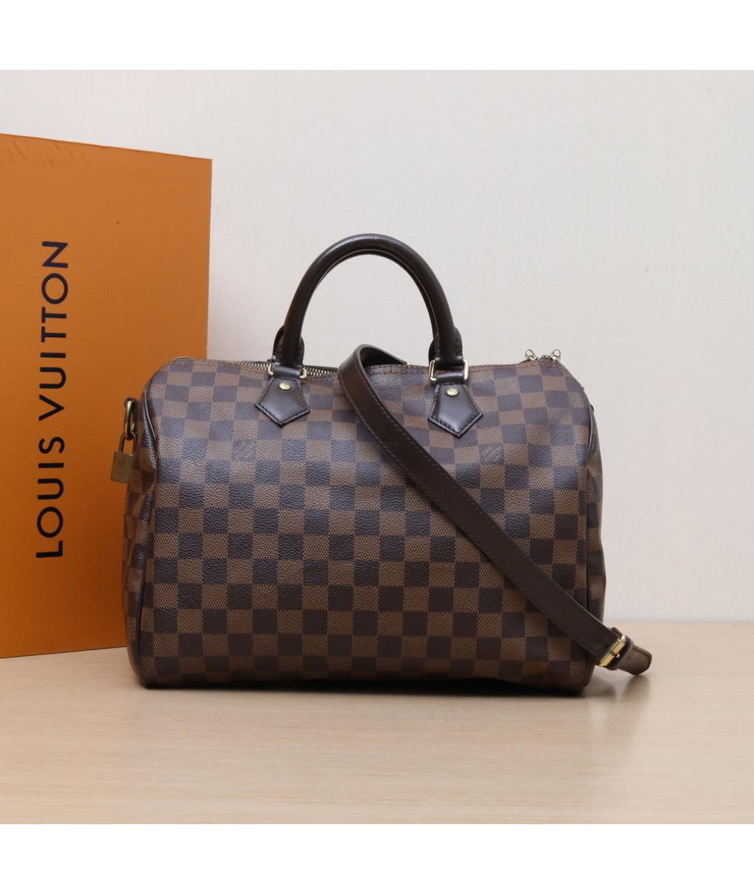 LOUIS VUITTON Коричневая сумка через плечо, фото 2