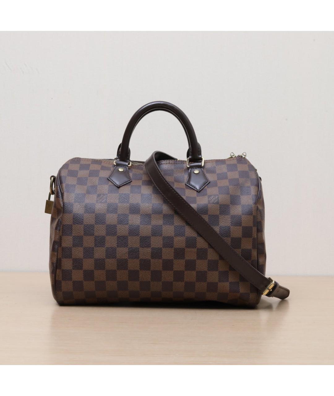 LOUIS VUITTON Коричневая сумка через плечо, фото 3