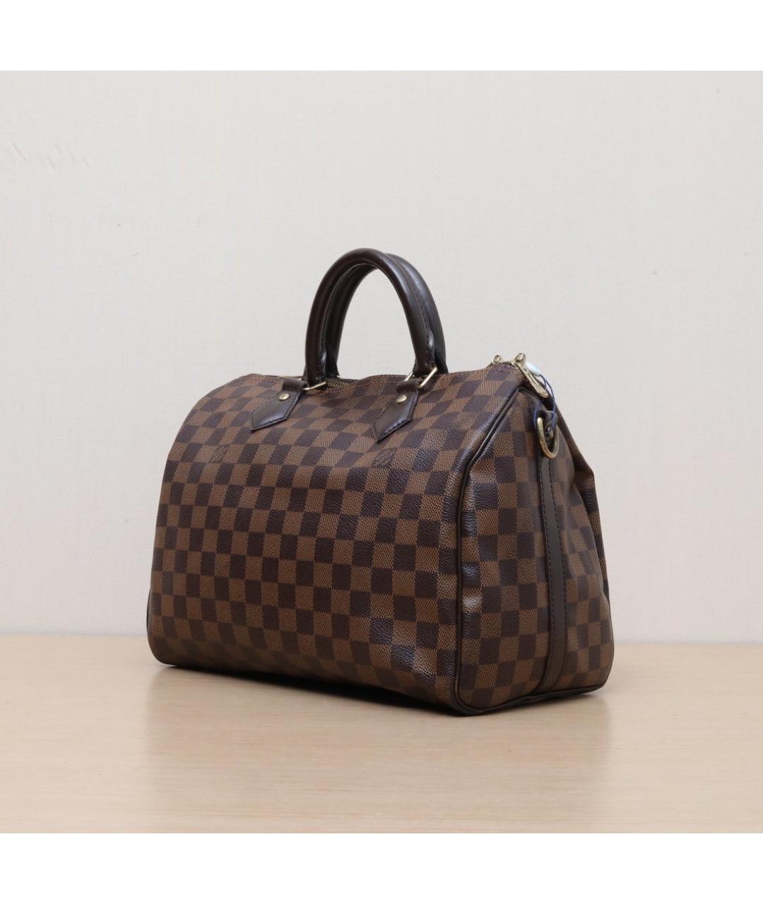 LOUIS VUITTON Коричневая сумка через плечо, фото 4