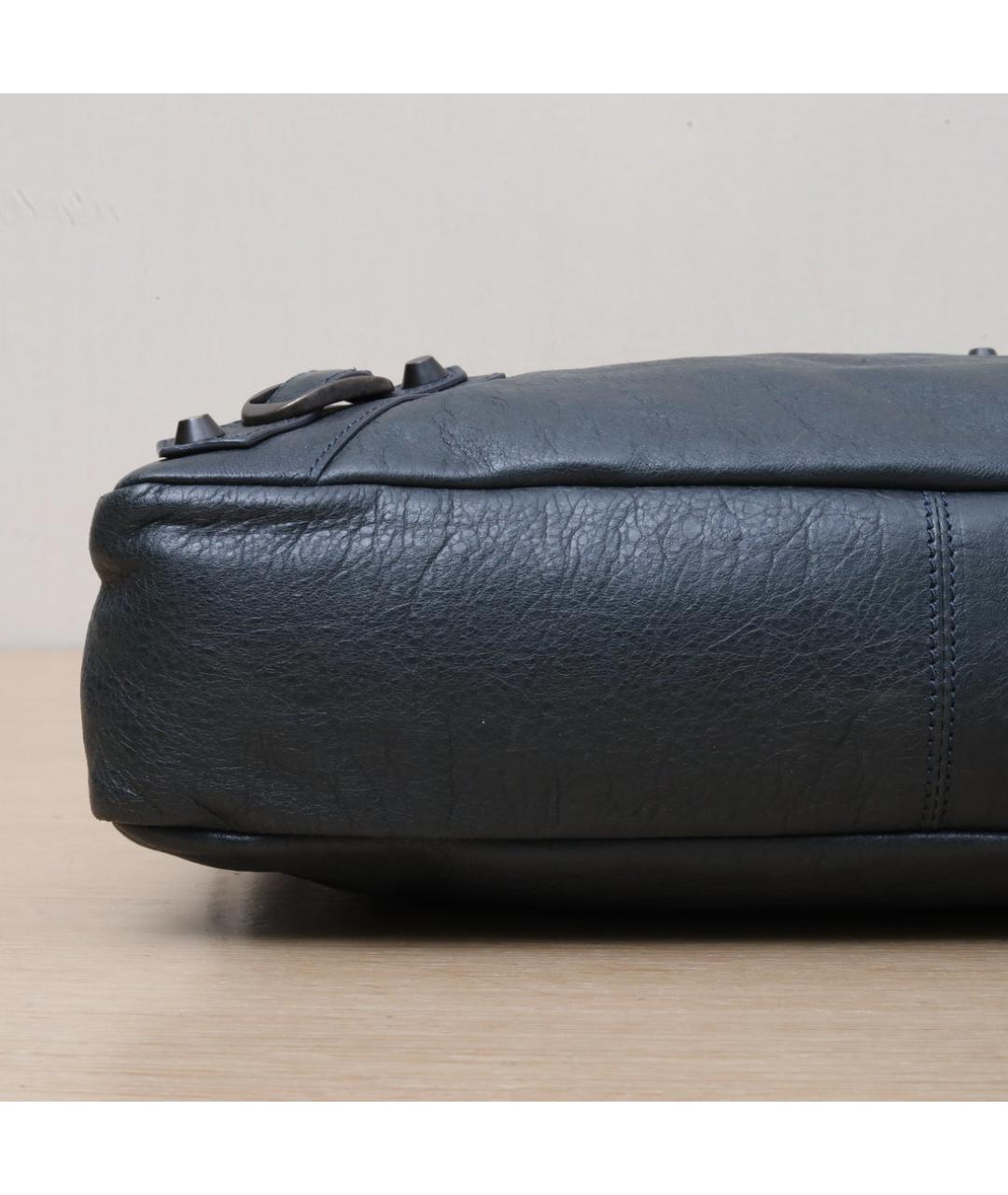 BALENCIAGA Зеленая кожаная сумка через плечо, фото 9