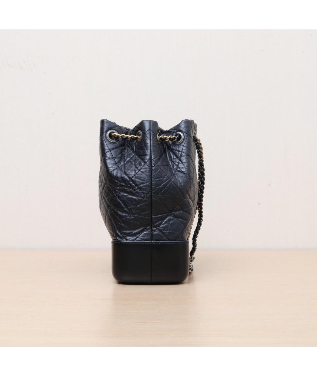 CHANEL Черный кожаный рюкзак, фото 5