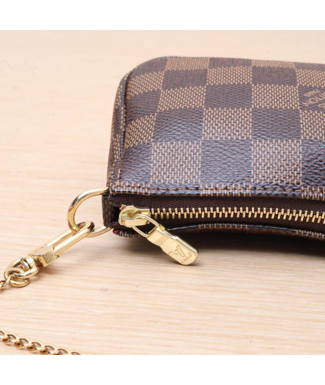 LOUIS VUITTON Коричневая сумка через плечо, фото 7