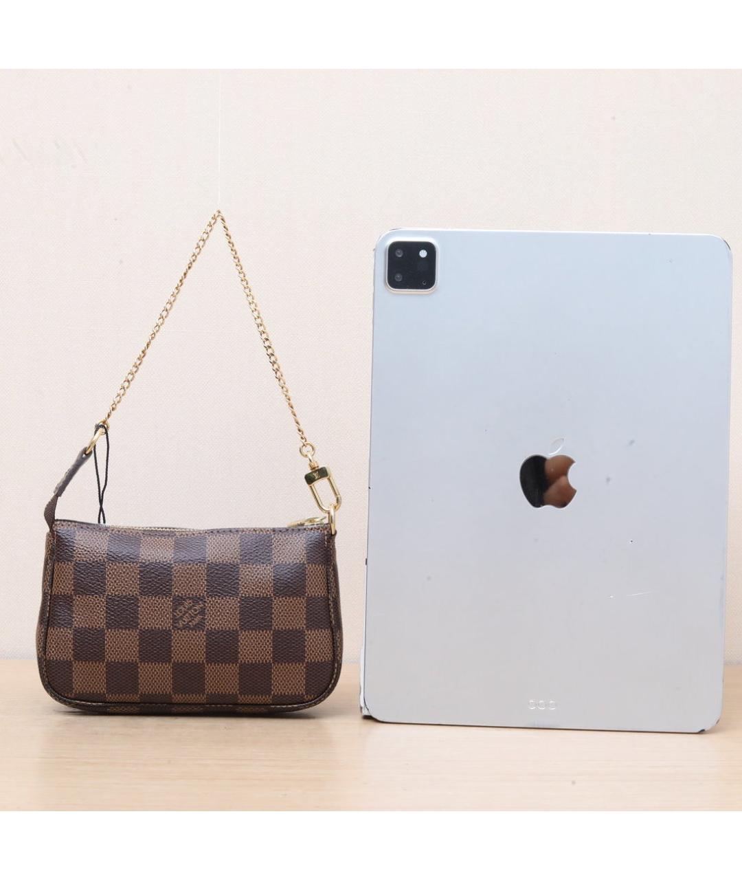 LOUIS VUITTON Коричневая сумка через плечо, фото 6