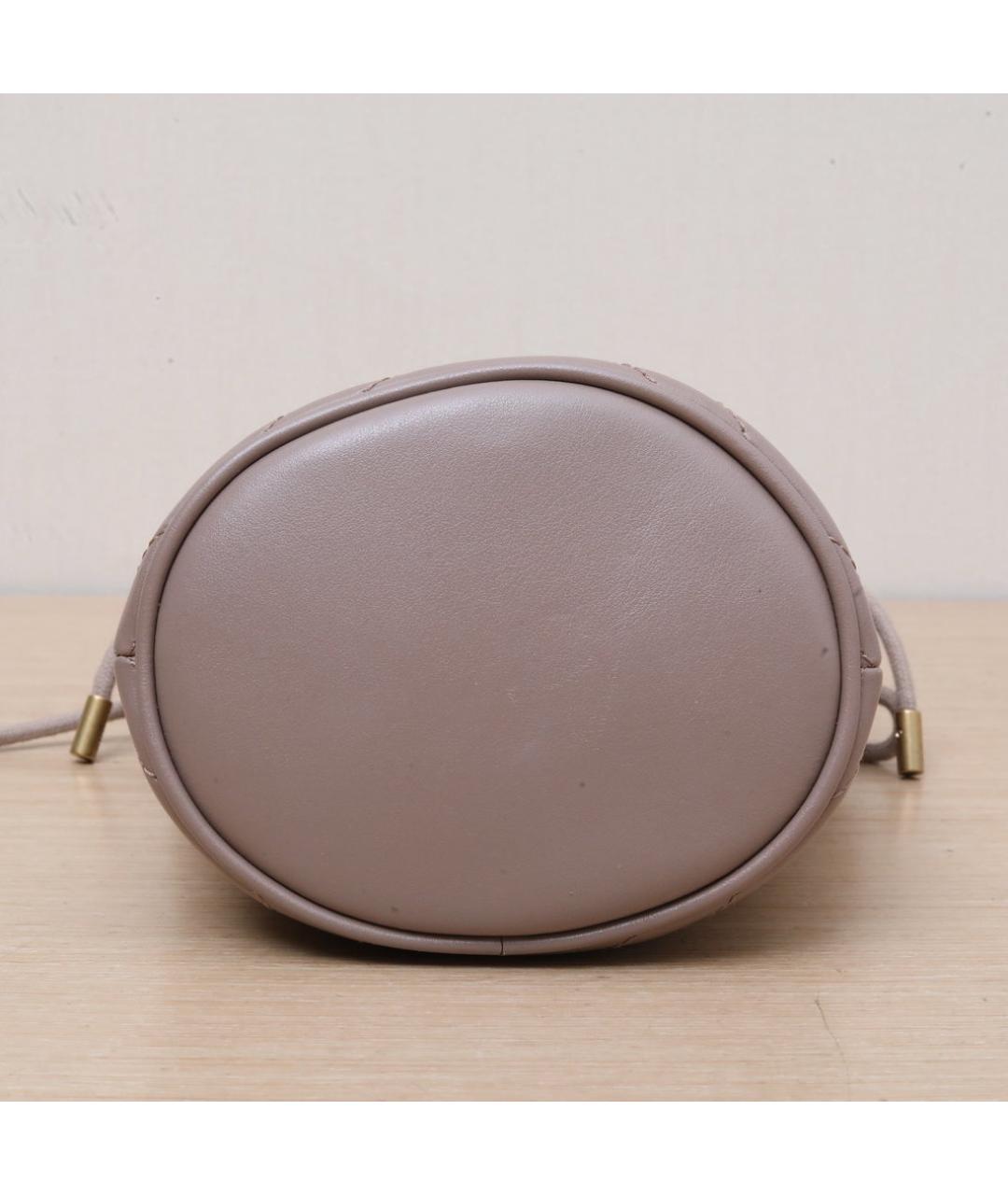 GUCCI Розовая кожаная сумка через плечо, фото 9