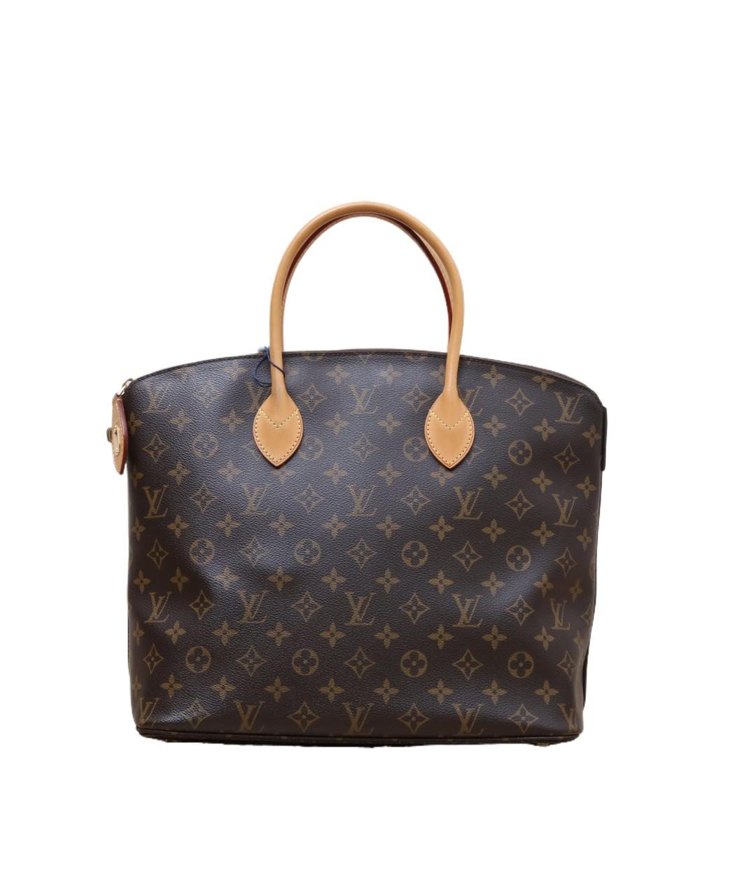 LOUIS VUITTON Коричневая кожаная сумка через плечо, фото 1