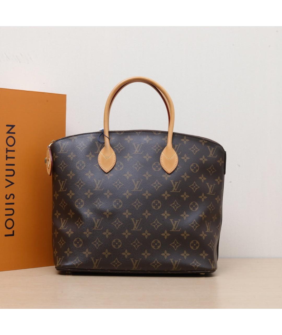 LOUIS VUITTON Коричневая кожаная сумка через плечо, фото 2